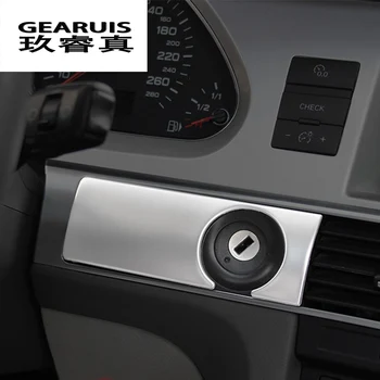 Auto Stils Paneļa atslēgas caurumu apdare, Rāmis ar Gaisa Atverēm Panelī ietilpst Uzlīmes Apdare Audi A6 C5 C6 iekšlietu Auto Piederumi