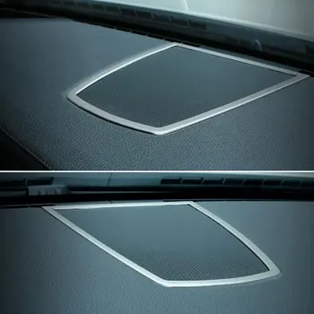 Nerūsējošā Tērauda Paneļa Centra Konsoles Skaļrunis nosedzošais ietvars Liešanas Apdare Apdare BMW 7 Sērijas F01 F02 2010. -. gadam